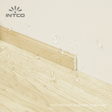 INTCO Easy Installation Decorative White Color Plastic Waterproof Floor Accessories Baseboard plastic skirting board